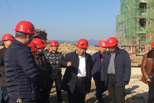 集团党委书记、董事长叶新平赴新化对接督导易地扶贫搬迁项目建设