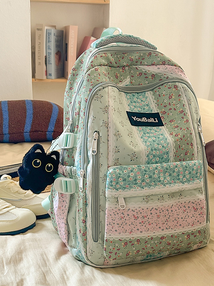 Oxford Cloth School Backpack for Primary and Secondary Students—Lightweight Dual-Shoulder Bag Oxford Cloth School Backpack for Primary and Secondary Students—Lightweight Dual-Shoulder Bag