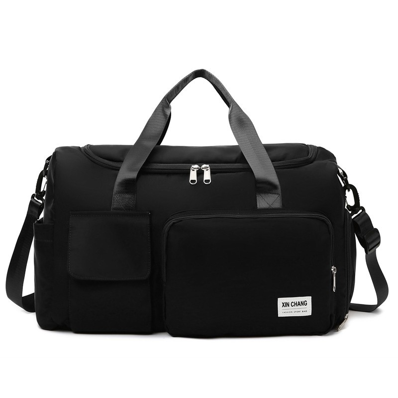 Casual sports bag with dry-wet separation, fitness bag, and Oxford fabric travel bag Casual sports bag with dry-wet separation, fitness bag, and Oxford fabric travel bag