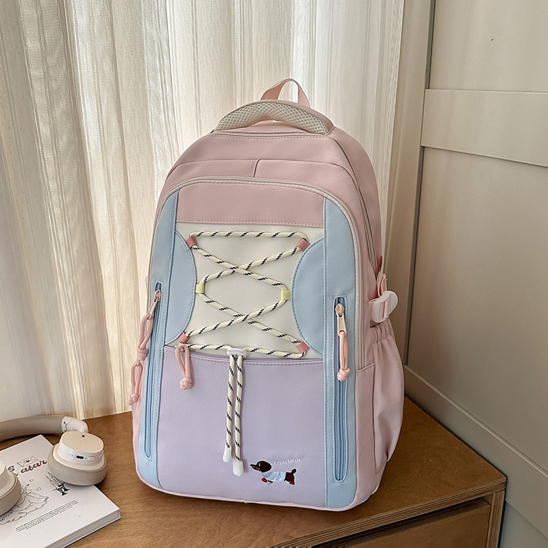 New-style elementary school backpack, cute small bag, dual-shoulder design New-style elementary school backpack, cute small bag, dual-shoulder design