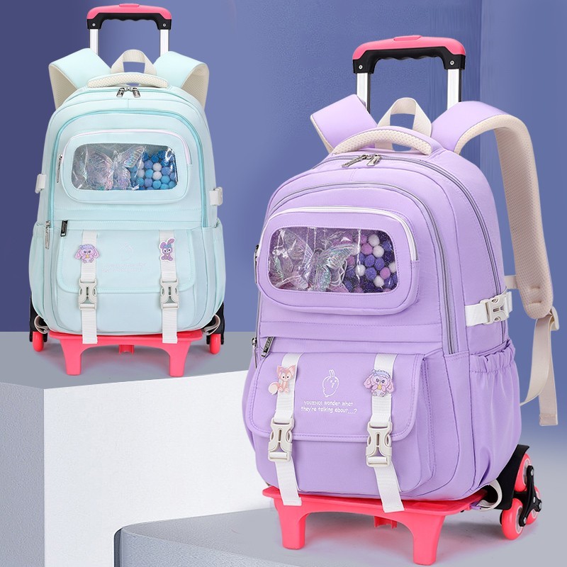 Professionally producing trolley school bags—primary school students' backpacks for grades 1 through 6 Professionally producing trolley school bags—primary school students' backpacks for grades 1 through 6
