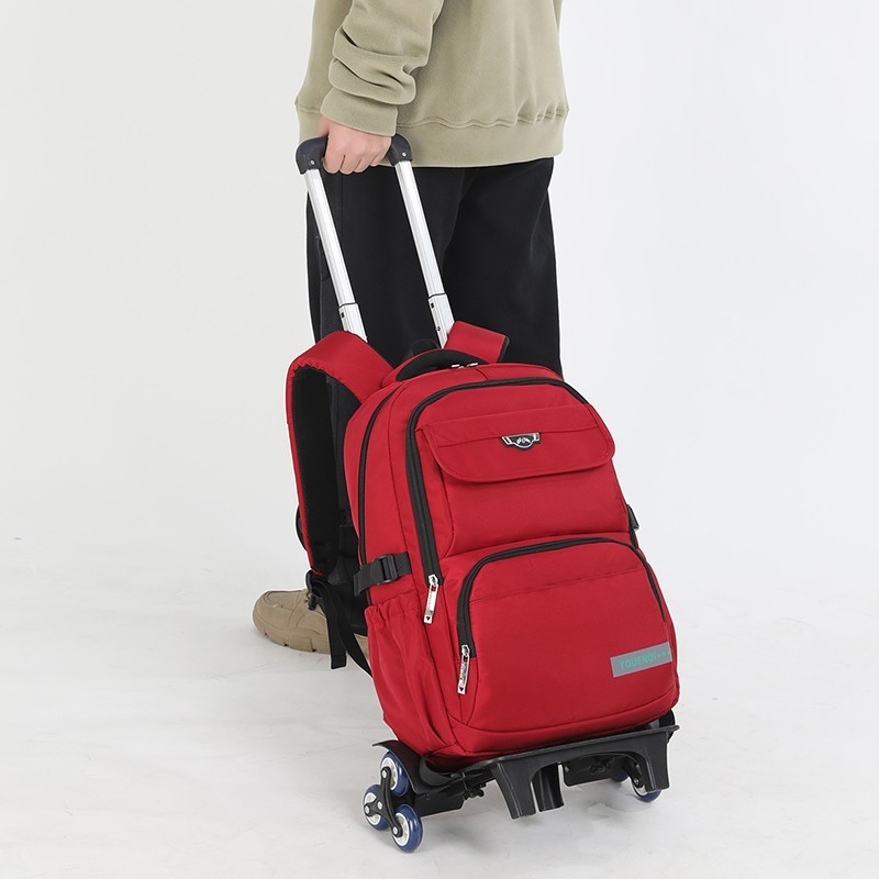 Professionally producing trolley school bags—primary school students' backpacks for grades 1 through 6 Professionally producing trolley school bags—primary school students' backpacks for grades 1 through 6