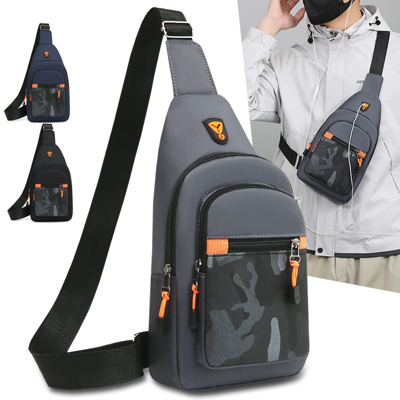 Large-Capacity Shoulder & Crossbody Bag, Multi-Functional Outdoor Travel Handy Waist Pack, Business Chest Bag Large-Capacity Shoulder & Crossbody Bag, Multi-Functional Outdoor Travel Handy Waist Pack, Business Chest Bag