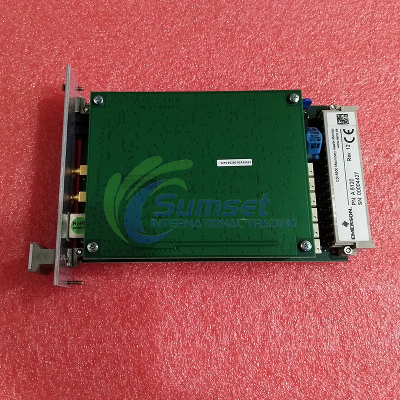 Emerson A6120 Vibration Monitoring Module