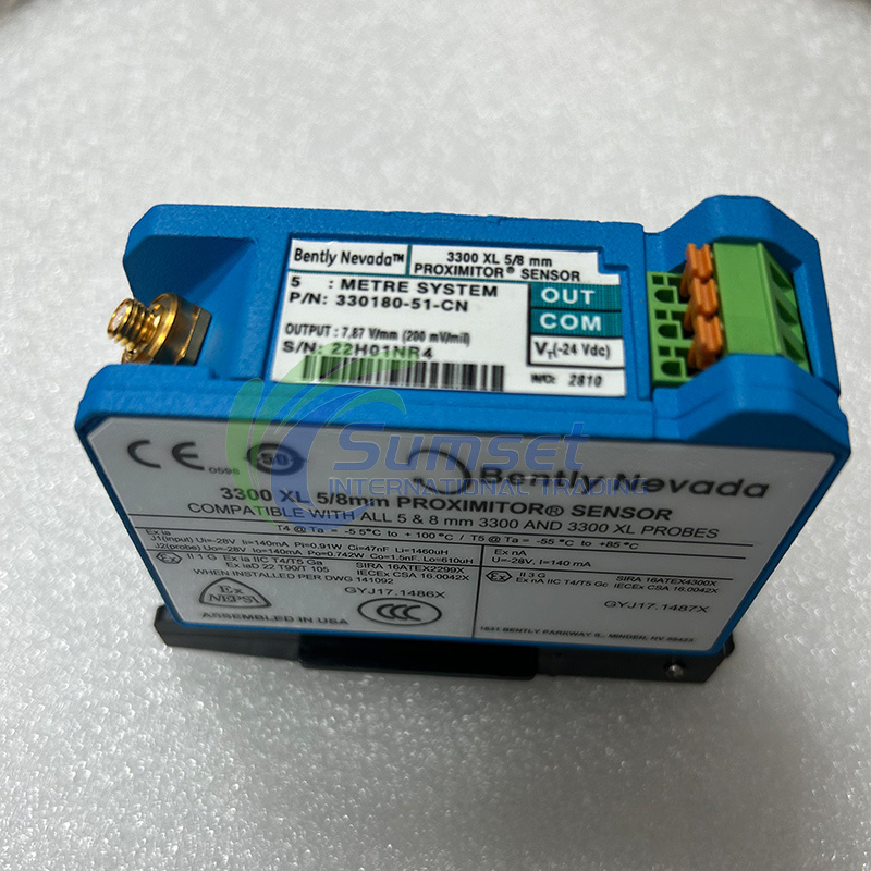 Bently Nevada 3300 XL 5/8MM 330180-51-CN Proximity Sensor Brand NEW