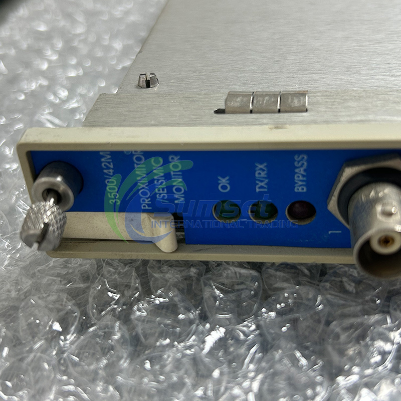 Bently Nevada 3500/42M-01-00 176449-02 Proximitor Seismic Monitor