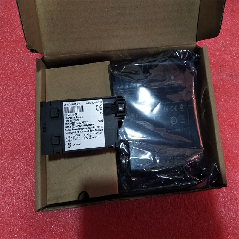 بطاقة إدخال تناظرية بـ 16 قناة من Emerson DeltaV KJ3223X1-BA1