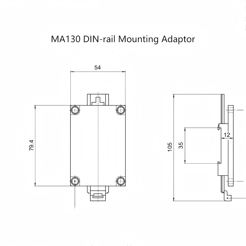 محول تثبيت على قضيب DIN MA130