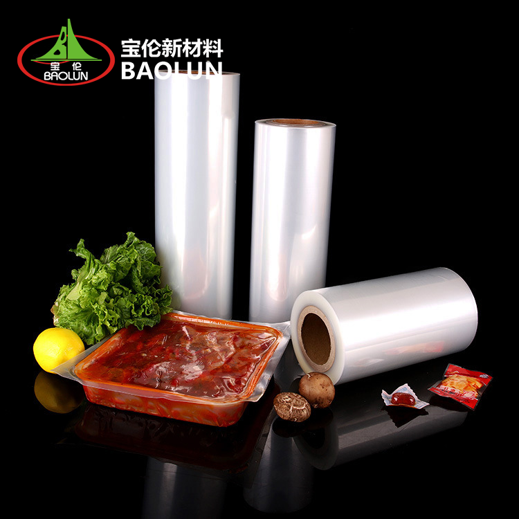 PA PP Film PA PE Top Lidding Film Transparent Plastic Peelable Film For Tray
