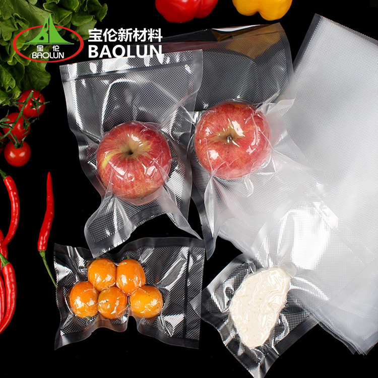 Food Vacuum Bags Food Transparent Vacuum Food Bag Plastic Food Sealer Bags Factory Wolesale For Frozen Meat Steak Sausage Fish