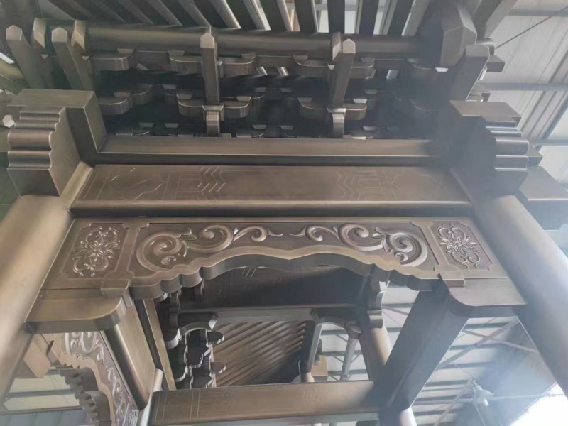 仿古铝构件