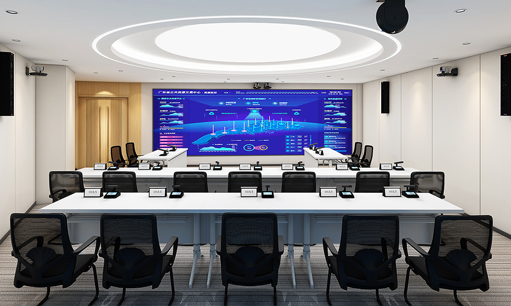 Office Furniture for the Production Dispatch Command Center at Yantai Port, Shandong Port