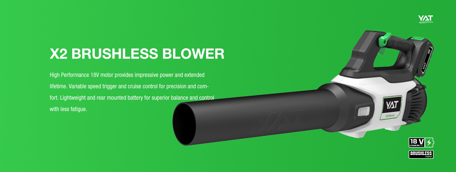 X2 BRUSHLESS BLOWER