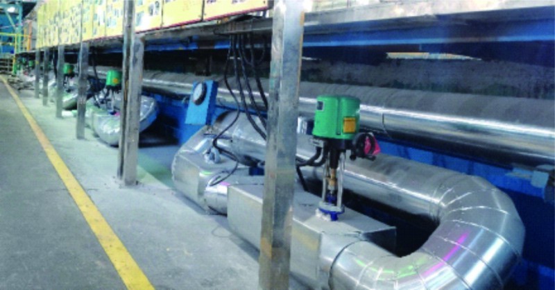Automatic control system for steam curing