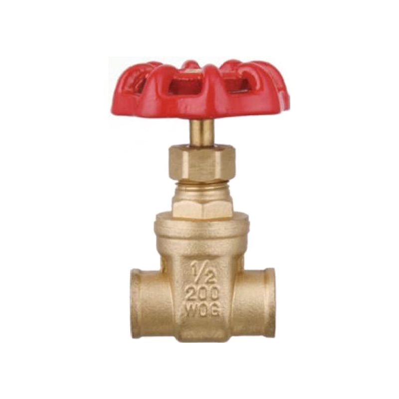 Embedded  Rod  Lock-Controlled Copper Gate Valve