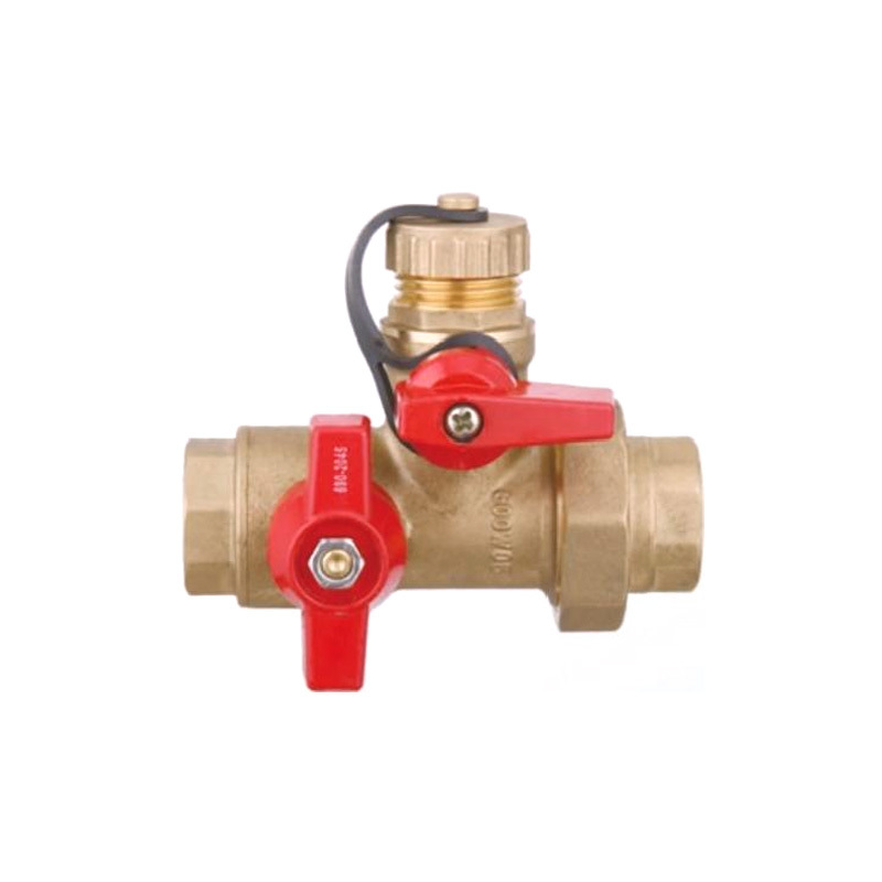 Brass Three-Way Ball Valve (Ltype Port)