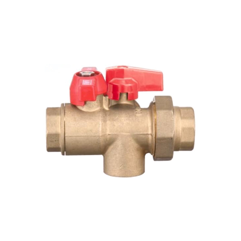 Brass Three-Way Ball Valve (Ltype Port)