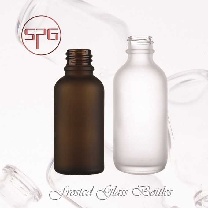 Frosted Glass Bottles