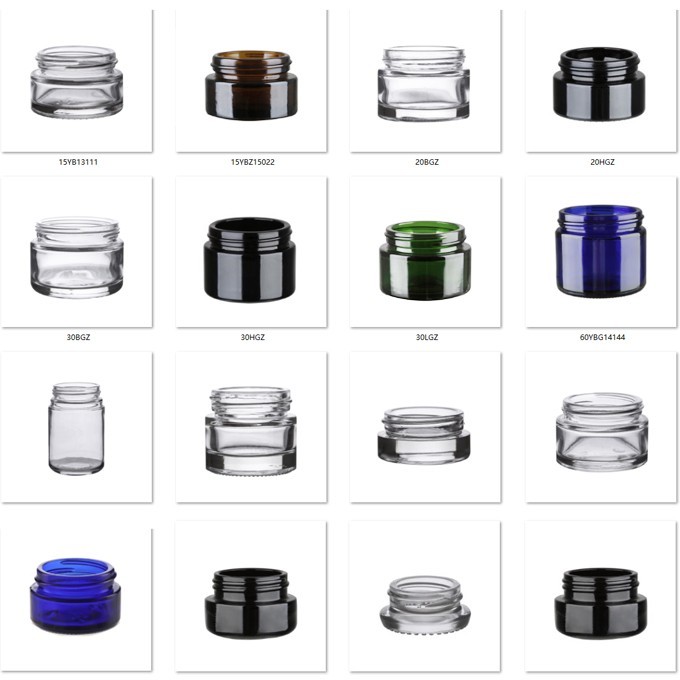 Cream Jars in five colors