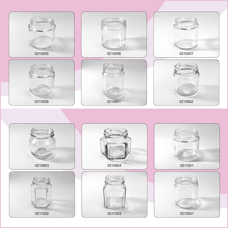 Clear Glass Jars