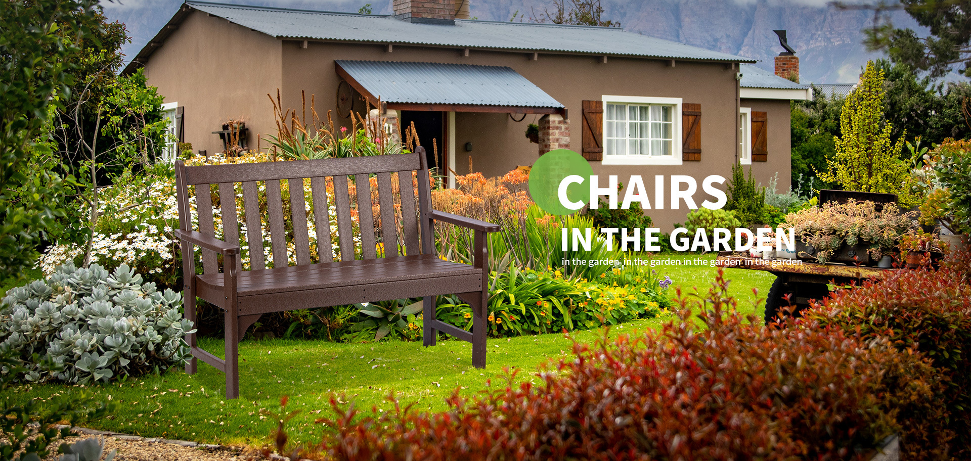 Chairs in the garden