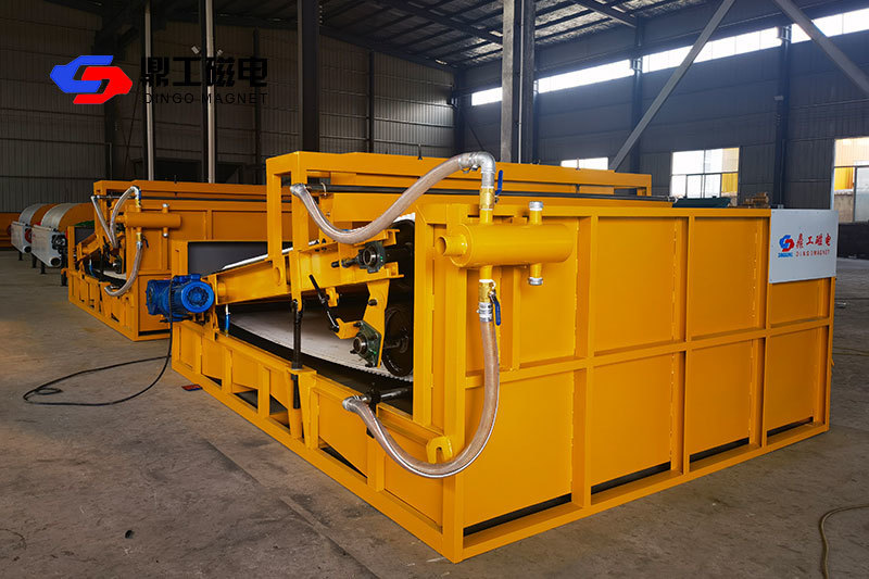 DSQC series wet strong magnetic plate magnetic sorting machine