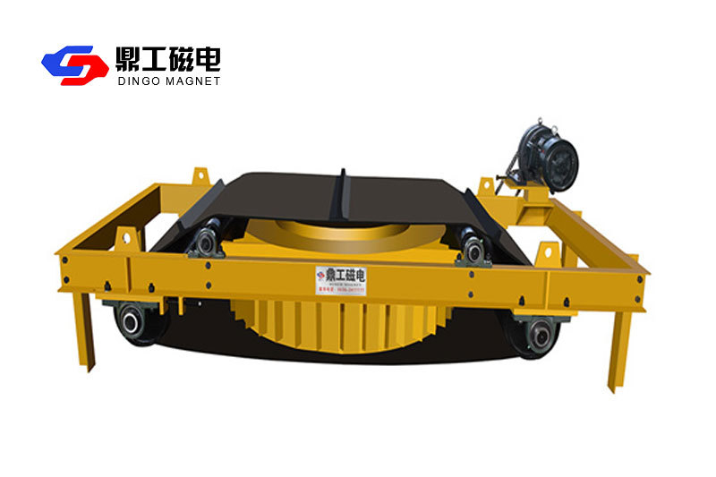 RCDD series dry self dumping electromagnetic iron remover