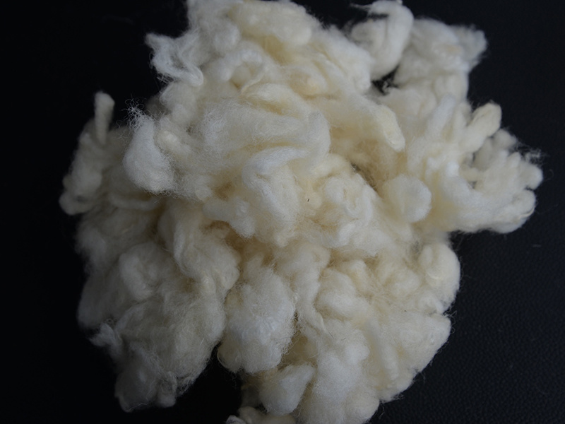 Machine washable mercerized shrink-proof wool Suitable for wool filling and wool fabric products