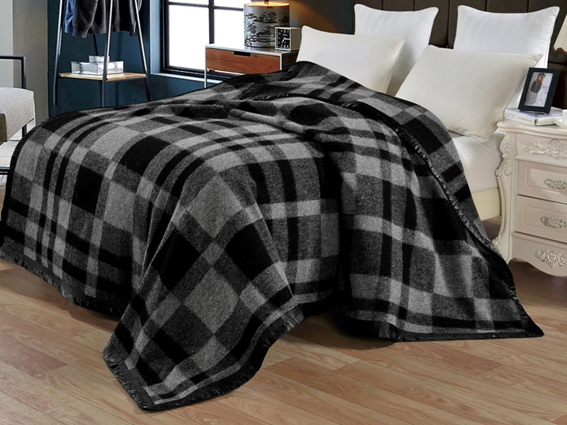 High-grade New Pure New Wool blanket Lightweight Soft Home Premium