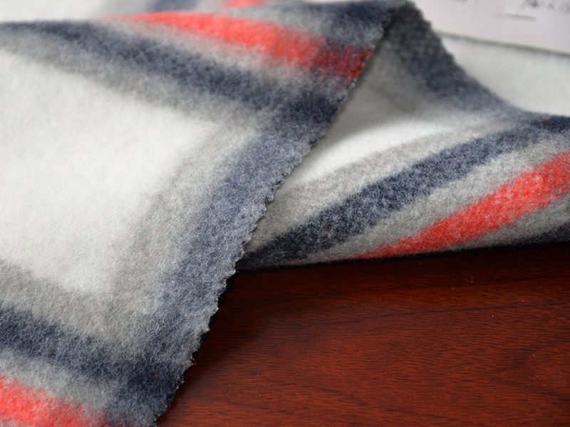 15% wool four-color two-sided jacquard fabrics all kinds of high-grade clothing fabrics preferred quality