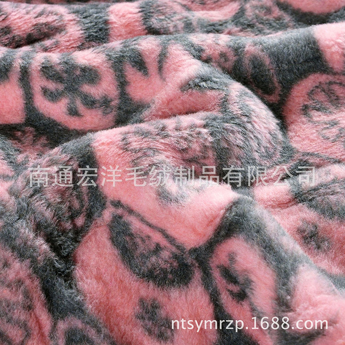 Comfort wool blended mat blanket winter bed warm quality first choice