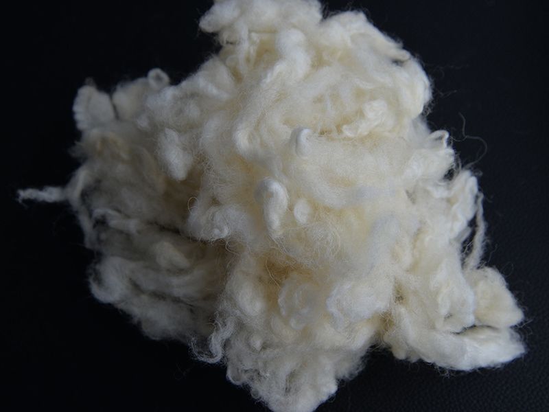 Machine washable mercerized shrink-proof wool Suitable for wool filling and wool fabric products