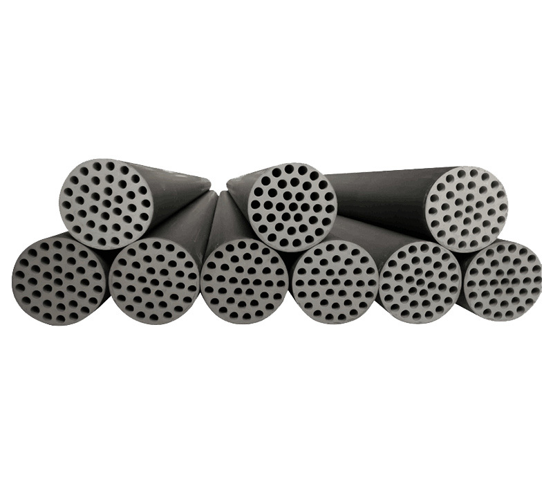 Silicon carbide tubular ceramic filter membrane