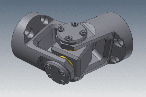 Disassembly and assembly steps of automobile universal joint spider