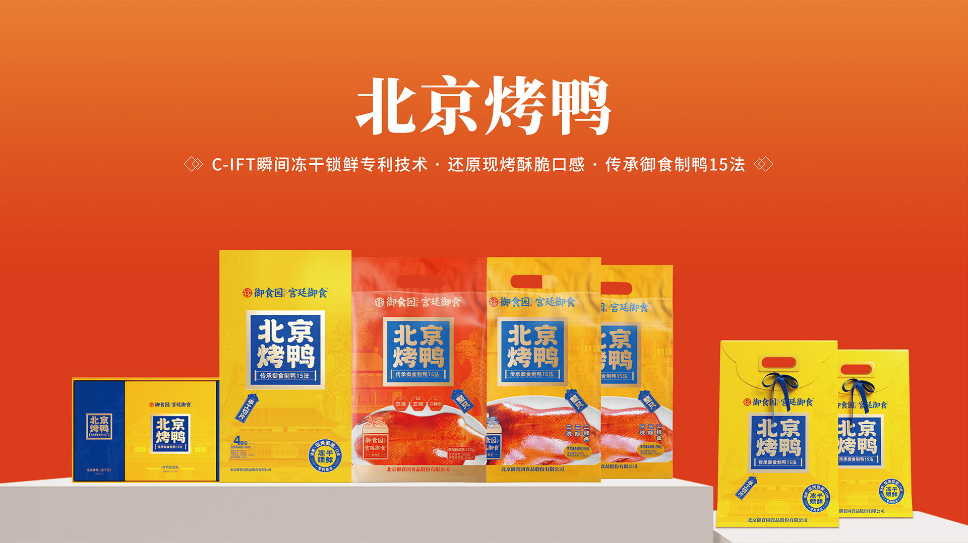 北京御食園食品股份有限公司一只1.12kg北京烤鴨碳足跡評價報告
