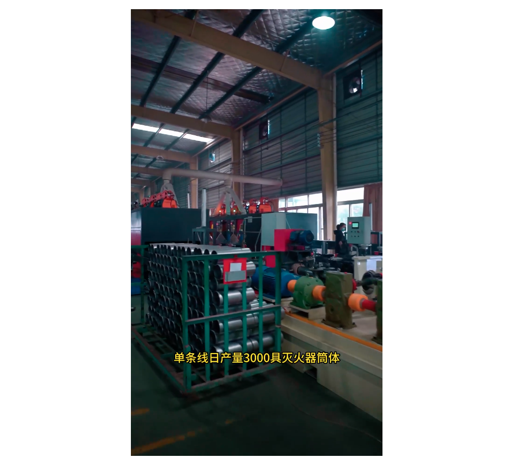 筒体自动化生产设备已配备，自动化生产助力企业发展！