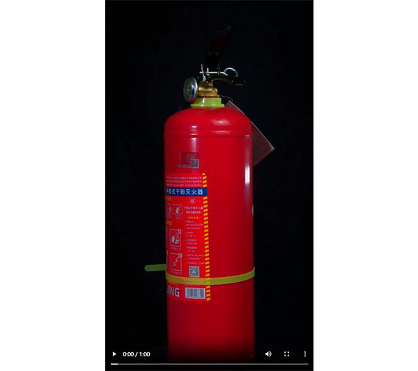 科普干粉4公斤灭火器