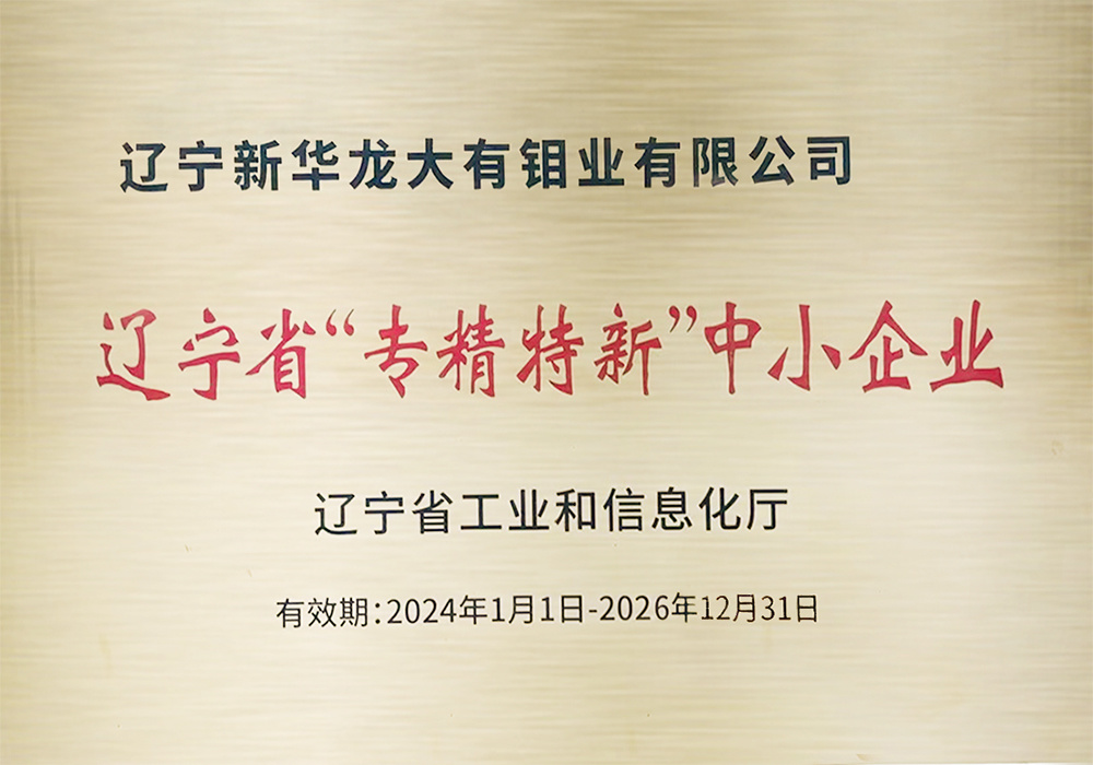 辽宁省“专精特新”中小企业 辽宁省“专精特新”中小企业