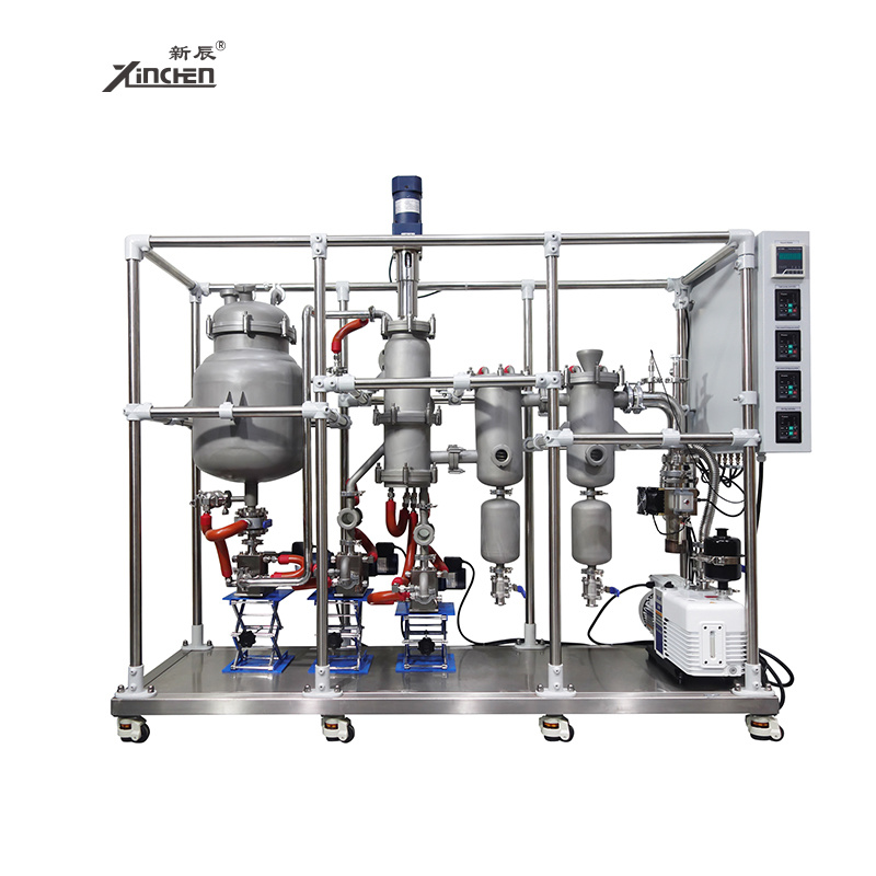 thin film vacuum distillation Short path distillation advantages minimal pressure drop short residence time