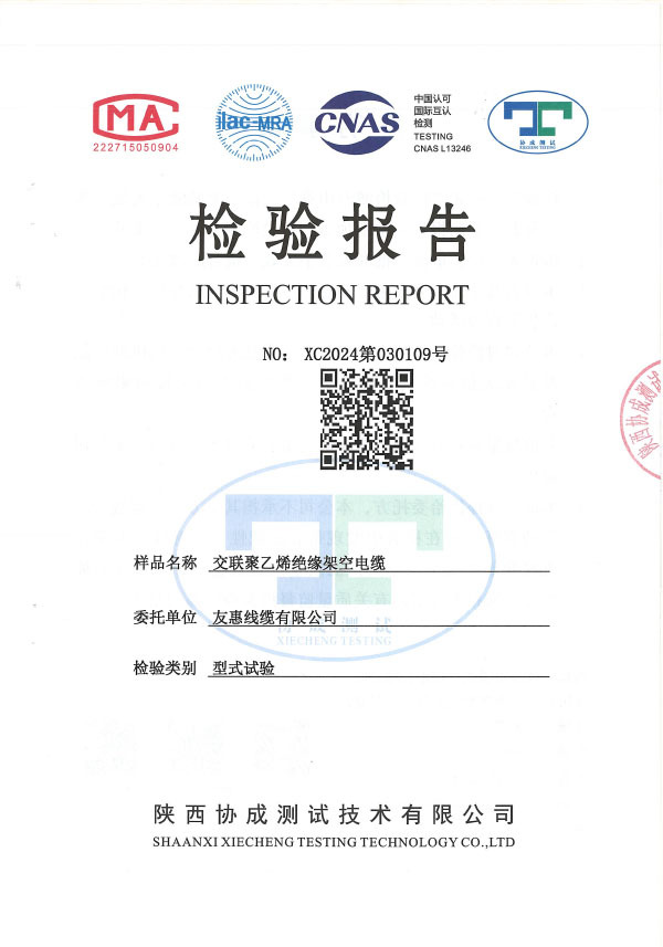 交联聚乙烯绝缘架空电缆 JKLGYJ-1 1×240/30