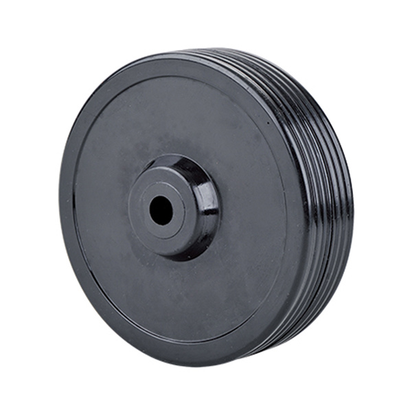 6-inch solid rubber wheel
