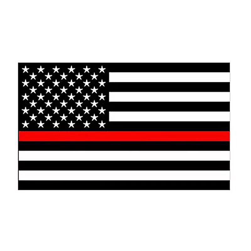 Double sided printed flag