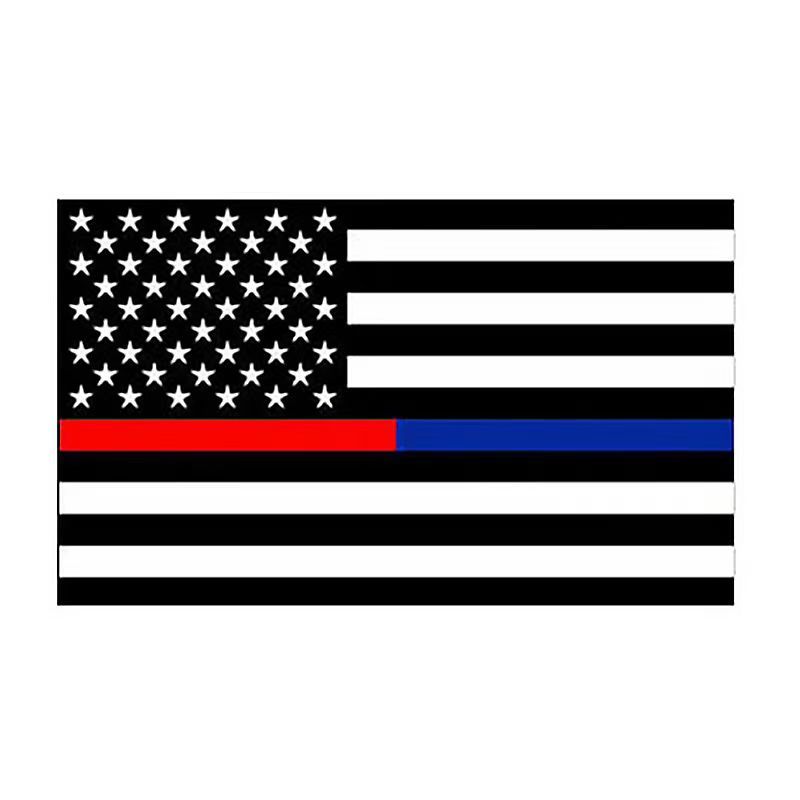 Double sided printed flag