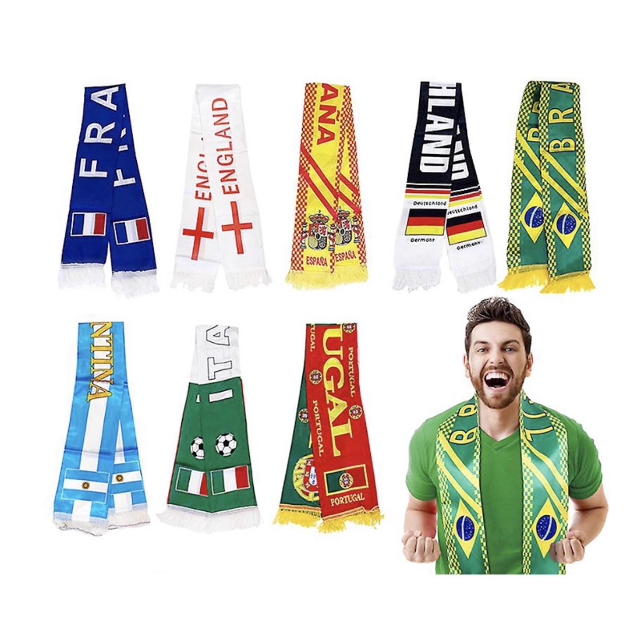 Flag scarf