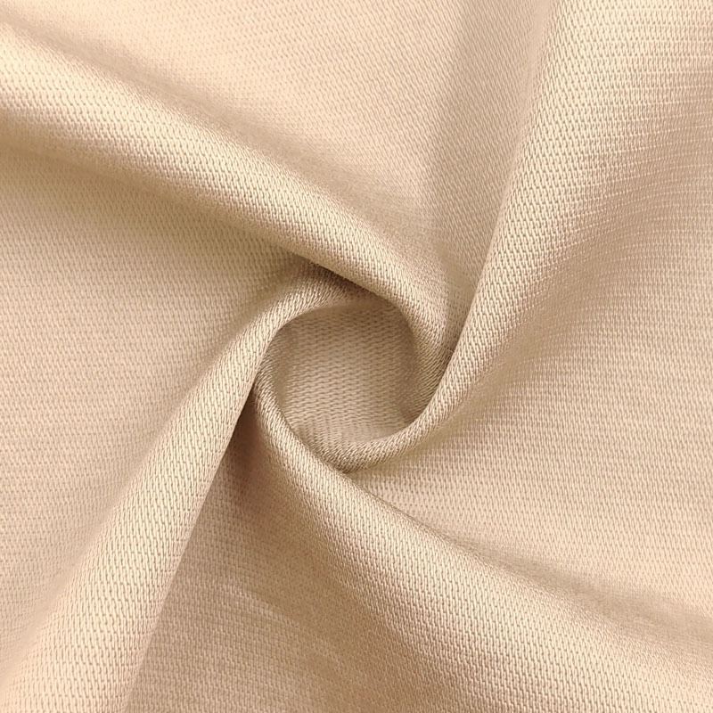 Cotton brocade with four-way elasticity