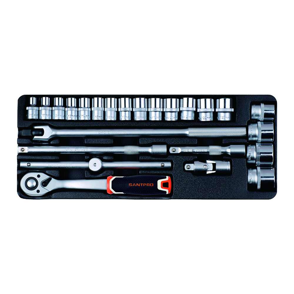 24 Pcs 1/2” Drive Socket Set