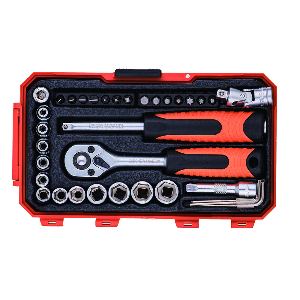 35 Pcs 1/4"Drive Socket Set