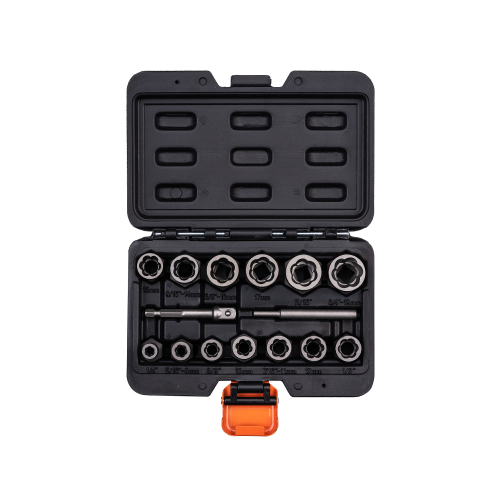 15 PCS Bolt Extractor Set