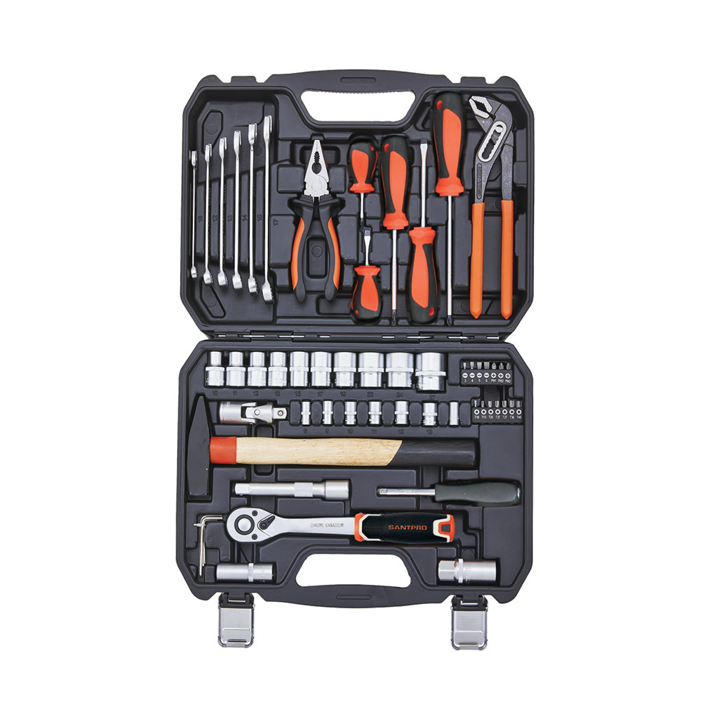 56 Pcs 1/4"&1/2"Drive Socket Set