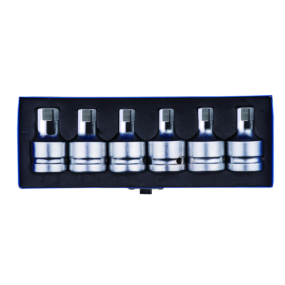 6Pcs 3/4" Dr. Hex Bit set